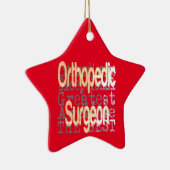 Orthopedisch chirurg Extraordinaire Keramisch Ornament (Rechts)