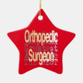 Orthopedisch chirurg Extraordinaire Keramisch Ornament (Voorkant)
