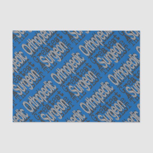 Orthopedisch chirurg Extraordinaire Tissuepapier (Voorkant)