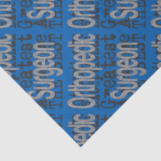 Orthopedisch chirurg Extraordinaire Tissuepapier (Detail)