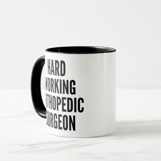 Orthopedisch chirurg mok (Voorkant links)