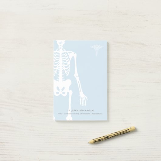 Orthopedisch chirurg post-it® notes (Op bureau)