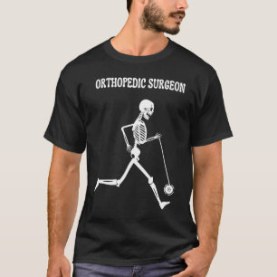 Orthopedisch Chirurg Skelet Running Orthopedics T-shirt