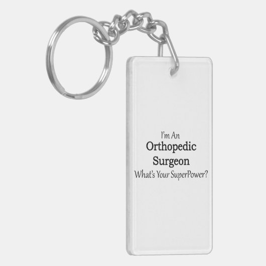 Orthopedisch chirurg sleutelhanger (Voorkant Links)