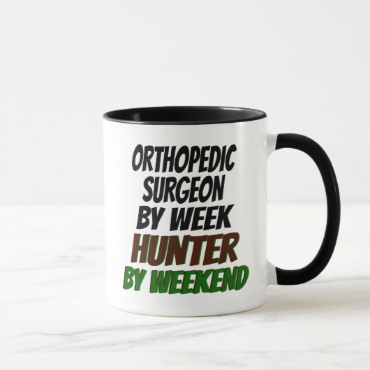 orthopedisch chirurgijnenjager mok (Rechts)
