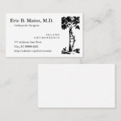 Orthopedisch chirurgische gewas visitekaartje (Voorkant / Achterkant)