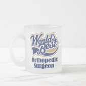 Orthopedisch chirurgische Gift Matglas Koffiemok (Links)
