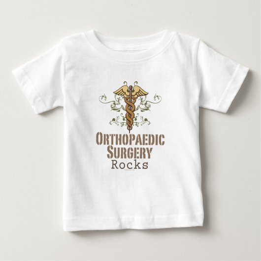 Orthopedisch chirurgische ingreep Rocks Baby T-shi (Voorkant)