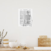 orthopedisch Dr. chirurg radioloog Retirement Gift Poster (Keuken)