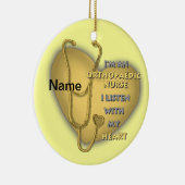 Orthopedisch geel hart keramisch ornament (Rechts)