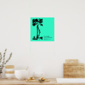 Orthopedisch gekookte boom poster (Keuken)