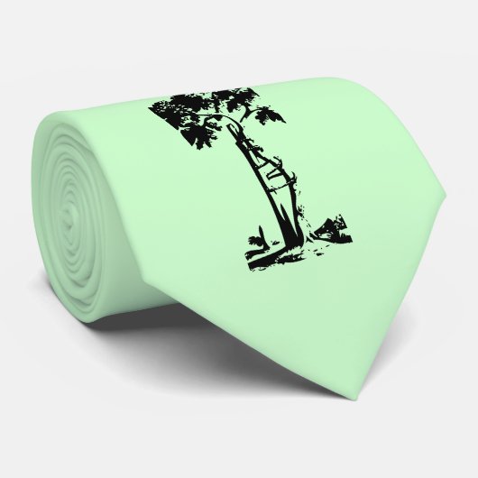 Orthopedisch gekookte boom stropdas (Opgerold)