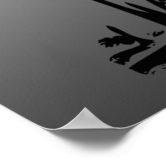 Orthopedisch gewas op verloop poster (Hoek)