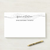 orthopedisch massagetherapeut post-it® notes (Op bureau)