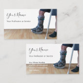 Orthopedisch materiaal en orthopedisch materiaal visitekaartje (Voorkant / Achterkant)