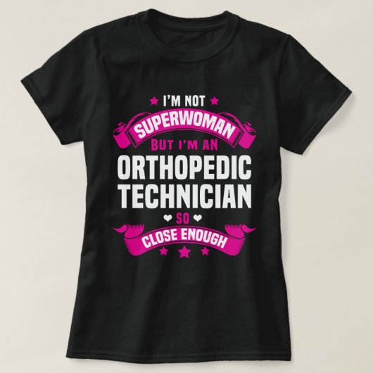 Orthopedisch technicus t-shirt (Design voorkant)