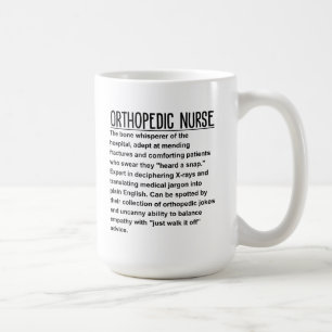 Orthopedisch verpleegkundige koffiemok