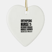 Orthopedisch verpleegkundige omdat de assistente e keramisch ornament (Rechts)