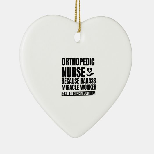 Orthopedisch verpleegkundige omdat de assistente e keramisch ornament (Rechts)