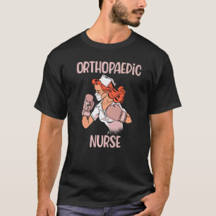 Orthopedisch verpleegster bokshandschoenen vechter t-shirt