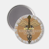 orthopedisch verpleegster caduceus-magneet magneet (Voorkant / Achterkant)