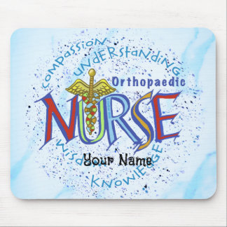 Orthopedisch Verpleegster Motto custom verpleegkun Muismat
