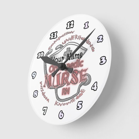 orthopedisch verpleegsteraxioma ronde klok (Hoek)
