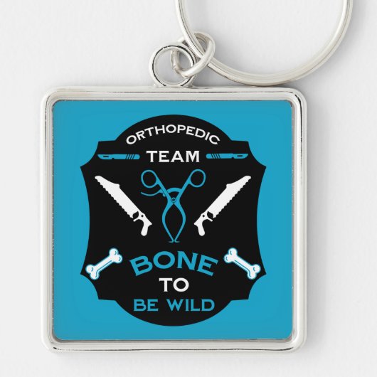 Orthopedisch ziekenhuisteam sleutelhanger (Voorkant)