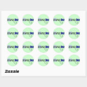 Orthopedisch zure Gifts Ronde Sticker (Vel)
