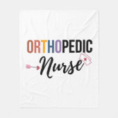 Orthopedisch zurig fleece deken (Voorkant)