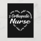 Orthopedisch zurig Word Cloud Feestdagenkaart (Voorkant)