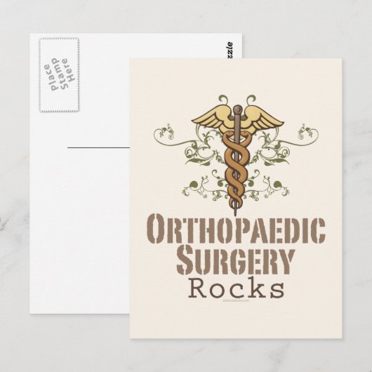 Orthopedische chirurgie Rocks Briefkaart (Voorkant / Achterkant)