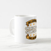 Orthopedische chirurgische ingreep Artsen Koffiemok (Voorkant links)