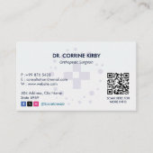 Orthopedische kliniek bedrijf | Schone afspraak Visitekaartje (Voorkant)