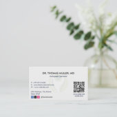 Orthopedische specialisaties | Moderne afspraak Visitekaartje (Staand voorkant)