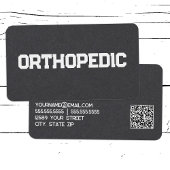 Orthopedische Spine Doctor Custom QR Visitekaartje
