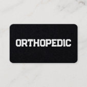 Orthopedische Spine Doctor Custom QR Visitekaartje (Voorkant)
