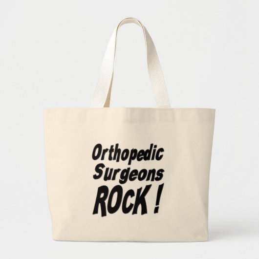 Orthopedische Surgeons Rock! canvas tas (Voorkant)