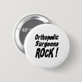 Orthopedische Surgeons Rock! Knoop Ronde Button 5,7 Cm (Voorkant /achterkant)