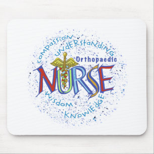 Orthopedische verpleegster motto muismat