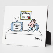 Orthopedist Cartoon Funny Medical Kantoor Plaque Fotoplaat (Zijkant)