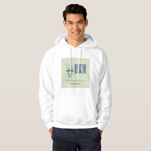 Orthopedist Hoodie (Voorkant volledig)