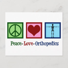 Orthopedist Peace Love Orthopedica Kantoor Briefkaart