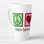 Orthopedist Peace Love Orthopedica Kantoor Latte Mok (Linkerhoek)