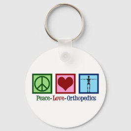 Orthopedist Peace Love Orthopedica Kantoor Sleutelhanger