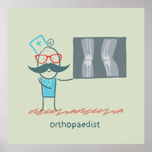 Orthopedist Poster (Voorkant)
