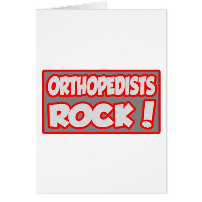 Orthopedisten Rock! (Voorkant)