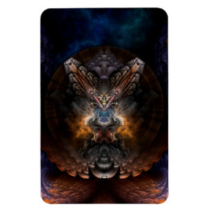 Orthricon Fractal Art Photo Magnet Magneet