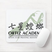 ortiz academy logo muispad muismat (Met muis)