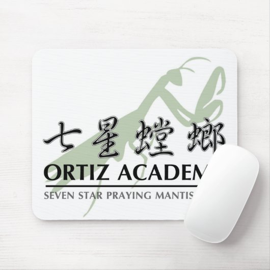 ortiz academy logo muispad muismat (Met muis)